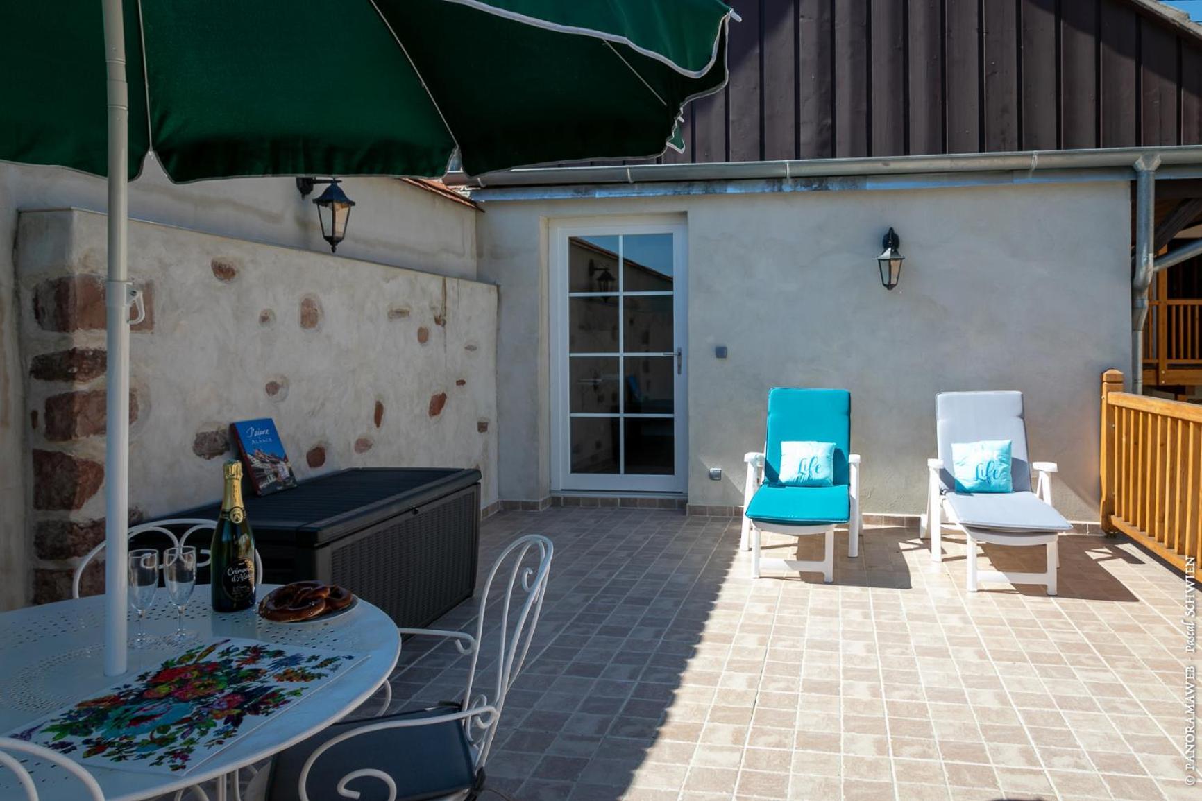 Les Cigognes De Rosheim Bed and Breakfast Buitenkant foto